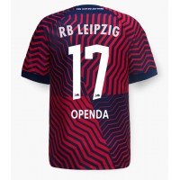 Dres RB Leipzig Lois Openda #17 Preč 2023-24 Krátky Rukáv